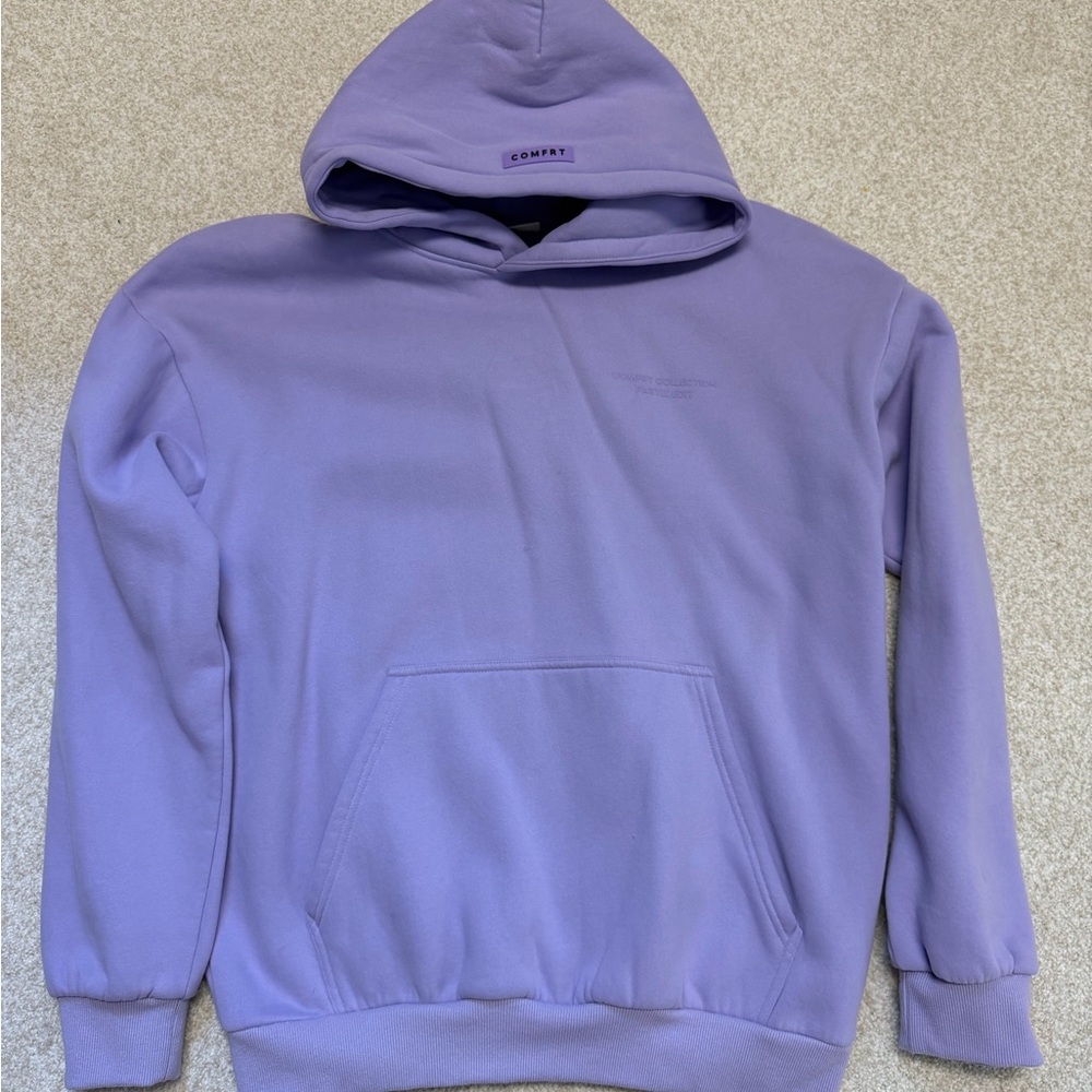 Comfrt Pastel Collection Hoodie - Large - Lavender
